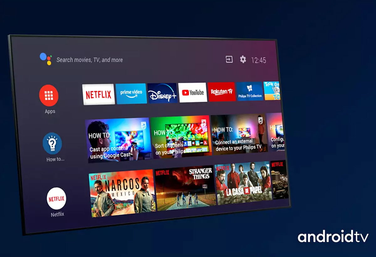 Απεικονίζεται η Android λειτουργία.