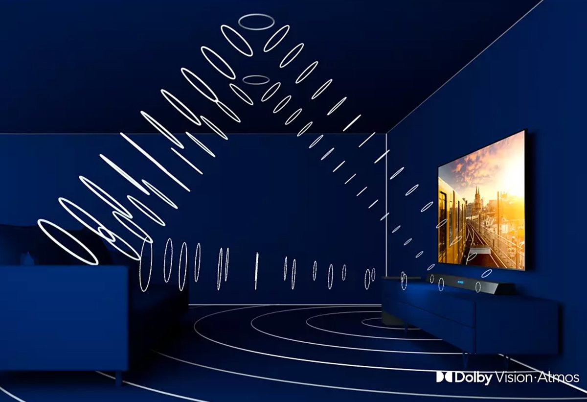 Απεικονίζεται η λειτουργία Dolby.