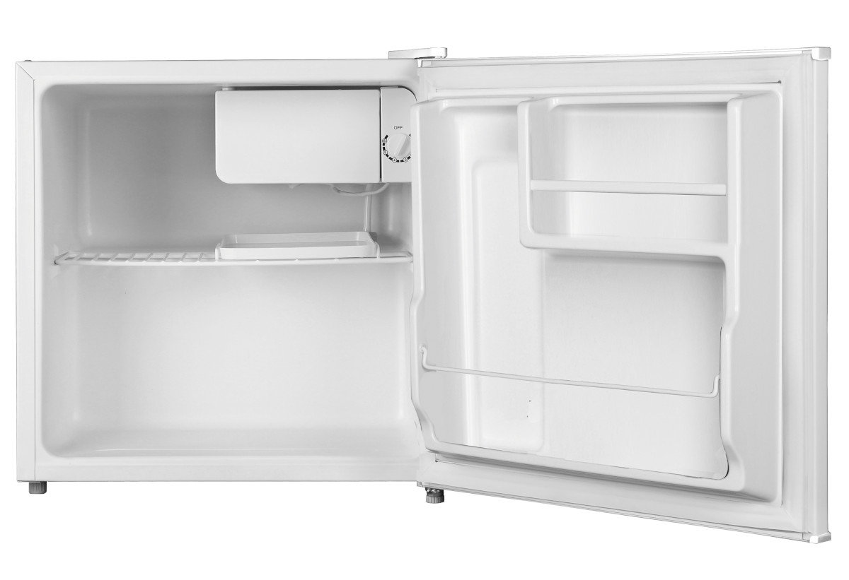 Στην εικόνα απεικονίζεται το mini bar με ανοιχτή πόρτα.