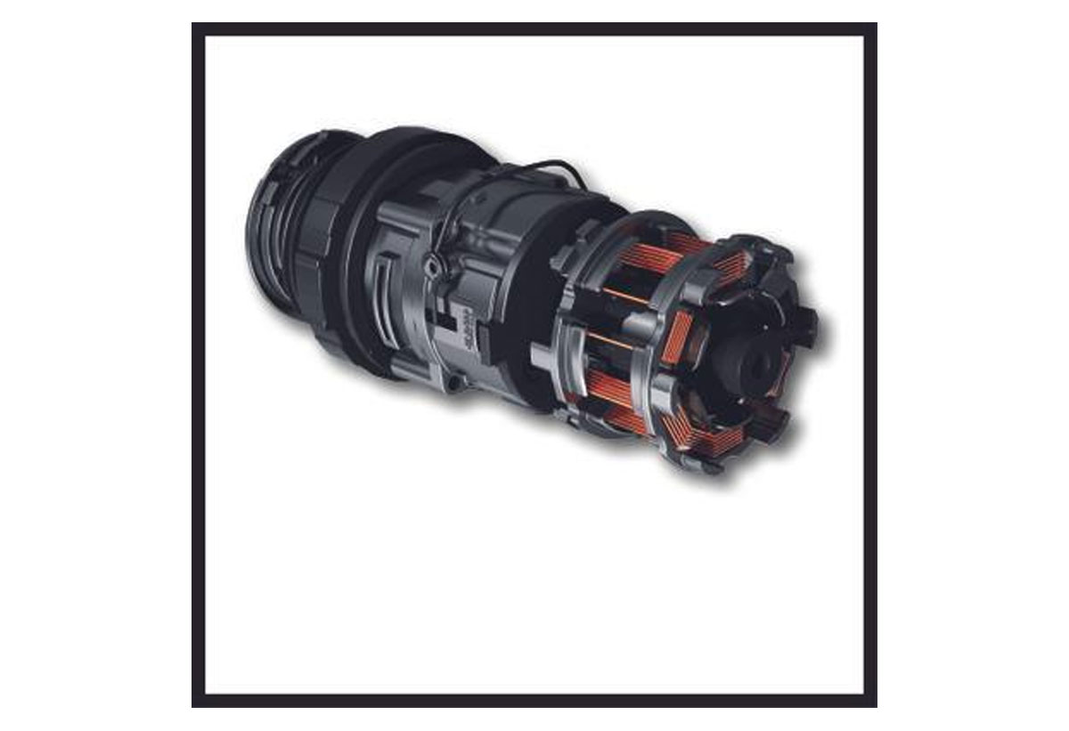 Εδώ απεικονίζεται ο brushless κινητήρας.