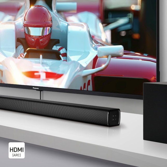 Παρουσιάζει το soundbar