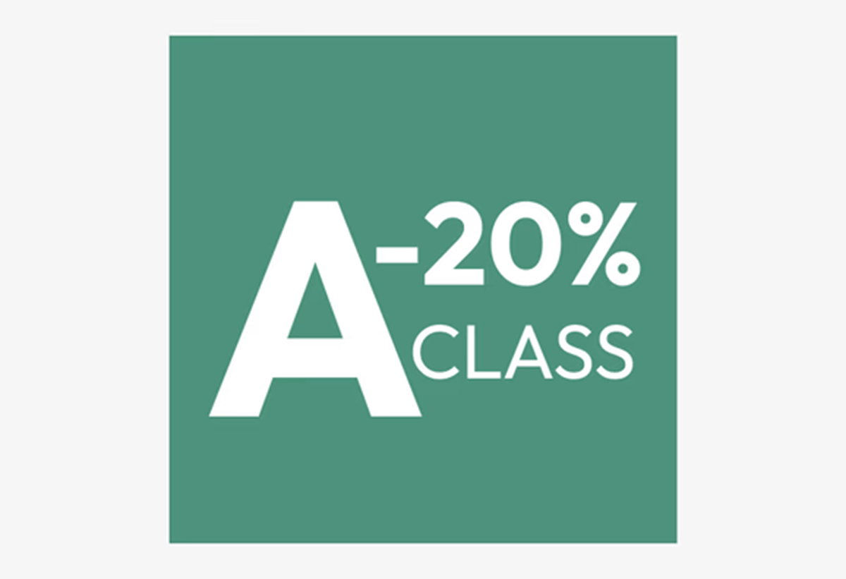 Picto κλάσης Α -20%.