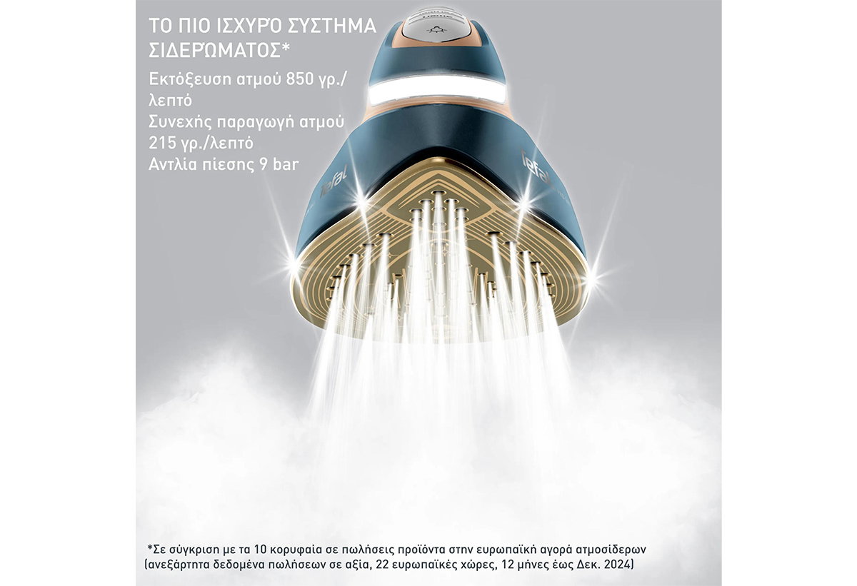Παρουσιάζεται η παραγωγή ατμού.
