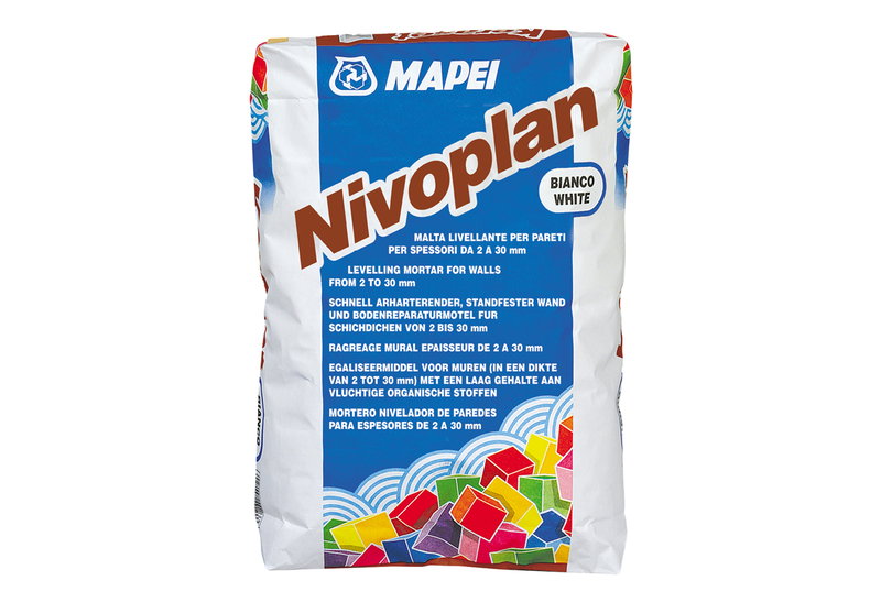 Σοβάς Επισκευαστικός Ταχείας Πήξεως Mapei Nivoplan 25kg Γκρι