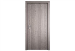 Πόρτα Laminate Swiss Grey 80X214cm, Δεξιά με Κάσωμα