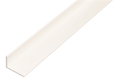 Προφίλ PVC Γωνιακό 25X20X2mm, Μήκος 1M, Λευκό