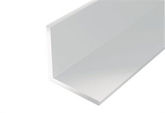 Προφίλ Γωνιακό PVC 30x30x2mm, Μήκος 2m, Λευκό