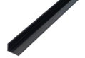 Προφίλ PVC Γωνιακό 40X10X2mm , Μήκος 1M , Μαύρο