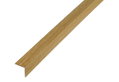 Προφίλ PVC Γωνιακό 20X20X1.5mm, Μήκος 1M, Δρυς