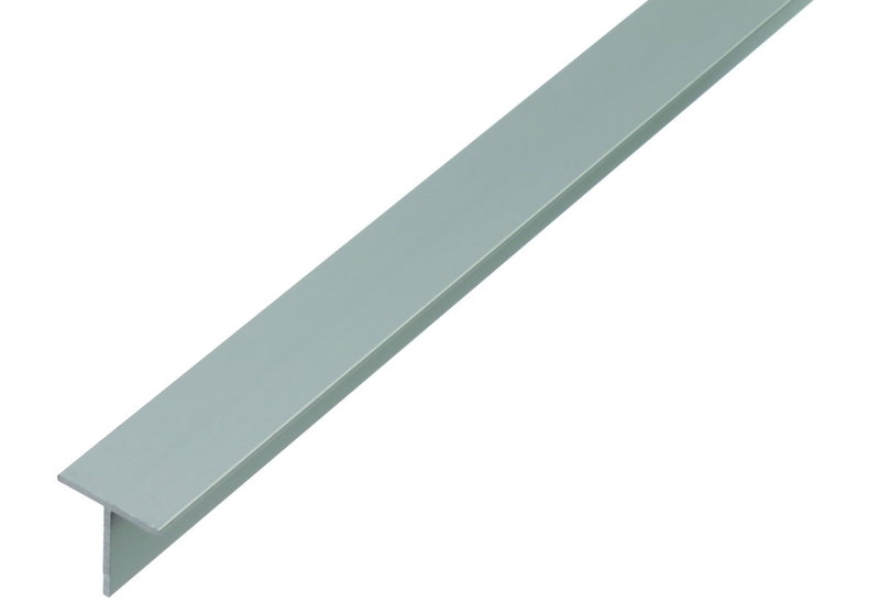 Προφίλ Αλουμινίου '' T'' 15X15X1.5mm, Μήκος 2M, Ασημί