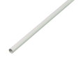 Σωλήνας PVC Φ.7X1mm, Μήκος 100cm Λευκό