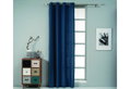 Κουρτίνα Easy Home Dione Paname 260x140cm Μπλε με Τρουκς