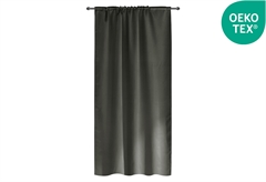 Κουρτίνα Easy Home 270x140cm Ανθρακί με Τρέσα