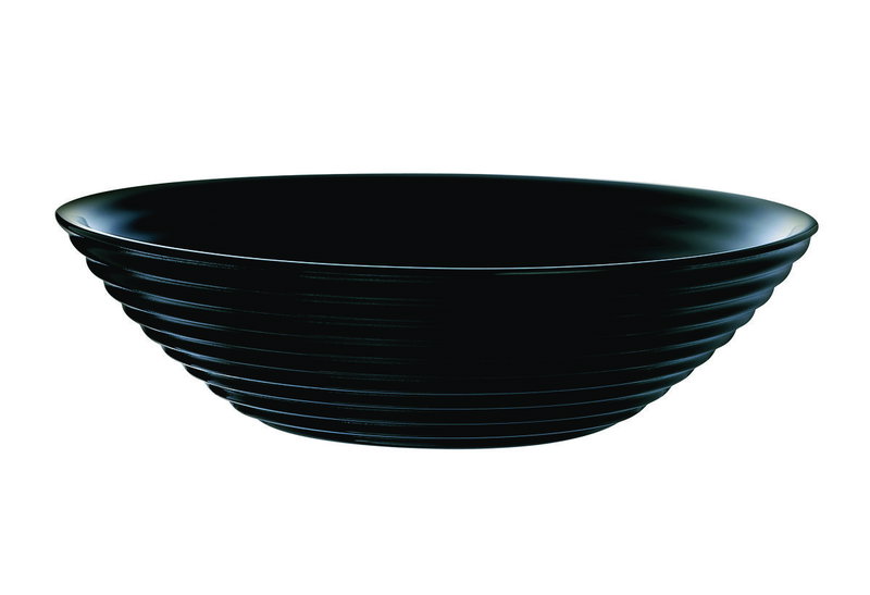 Μπωλ Harena Γυάλινο Μαύρο 16cm