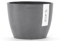 Κασπώ Ecopots Stockholm Πλαστικό Φ.16X12,5cm Γκρι