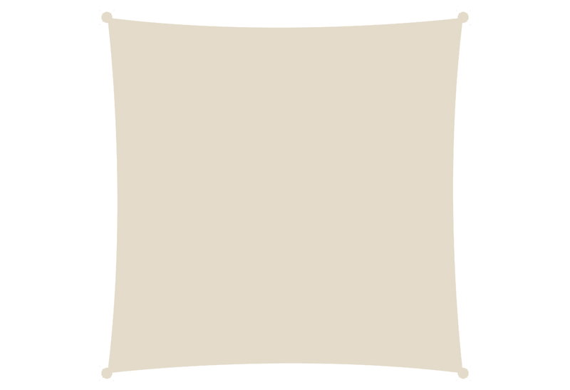 Πανί Σκίασης Showood 3.6x3.6m Εκρού
