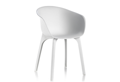 Καρέκλα Diva Πλαστική Λευκή