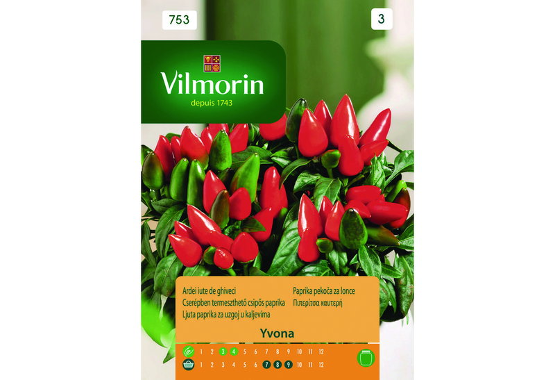 Σπόροι Vilmorin Πιπερίτσα 0,2 g