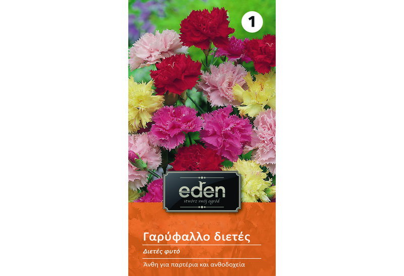 Σπόροι Eden Γαρύφαλλο Διετές