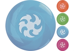 Frisbee Παραλίας Φ.35cm σε Διάφορες Αποχρώσεις