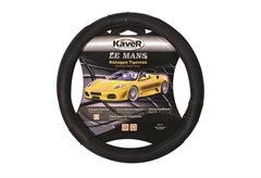 Κάλυμμα Τιμονιού Kaver Le Mans Μαύρο Φ38cm 60% Rubber/40% PVC