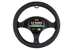 Κάλυμμα Τιμονιού Kaver Le Mans Φ38cm Μαύρο