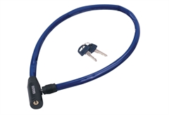 Κλειδαριά Ποδηλάτου με Κλειδί Oxford Hoop Lock 4mmx60cm Μπλε
