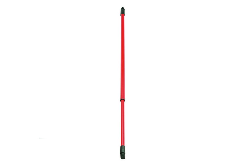 Κοντάρι Πτυσσόμενο Μεταλλικό 153cm Ψιλό Σπείρωμα Κόκκινο