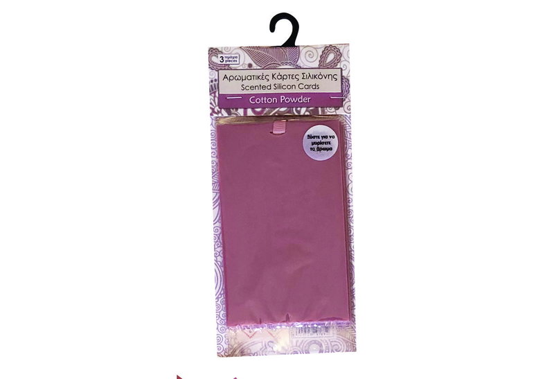 Ionion Αρωματική Κάρτα Fresh Cotton 11.3x6.9cm 3τμχ