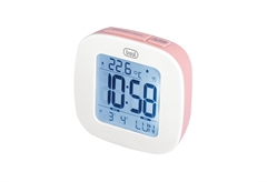 Ψηφιακό Ρολόι - Ξυπνητήρι Επιτραπέζιο Trevi SLD3860 Ροζ