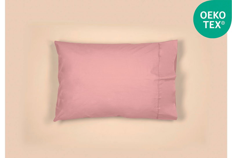 Σετ Μαξιλαροθήκες Easy Home Prestige 70x50cm Ροζ 2τμχ