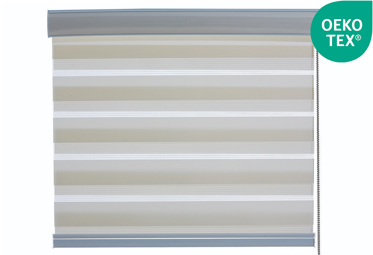 Ρολό Σκίασης Υφασμάτινο Central Home Day&Night 230x120cm Μπεζ