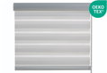 Ρολό Σκίασης Υφασμάτινο Central Home Day&Night 230x120cm Λευκό