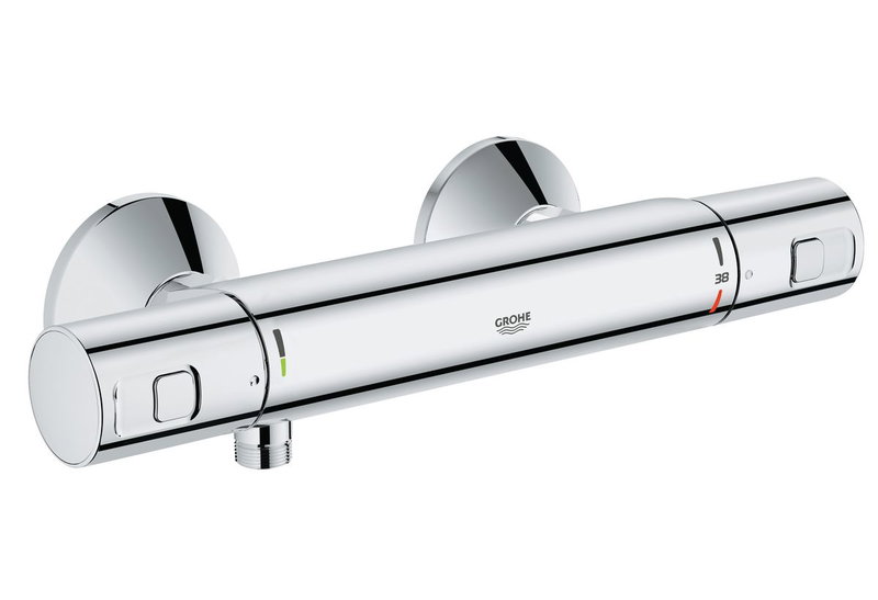 Μπαταρία Ντους Θερμοστατική Grohe Precision Χρωμέ