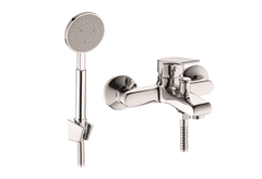 Μπαταρία Μπανιέρας Pyramis Vigoro Χρωμέ