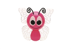 Φώτακι Νυκτός Led 1W Μέλισσα Ροζ με Αισθητήρα