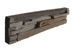 Επένδυση Τοίxου Γύψος Oslo 32x7.5cm Γκρι