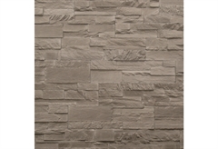 Επένδυση Τοίxου Γύψος Vista Stone 37x10cm Γκρι