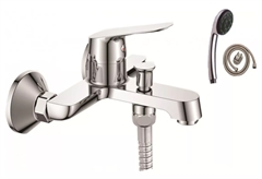 Μπαταρία Μπανιέρας Inter Ceramic Linni Χρωμέ