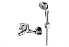 Μπαταρία Μπανιέρας Inter Ceramic Kapri Χρωμέ