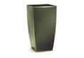 Γλάστρα Plastona Tetra Μ36xΠ36xΥ66cm Spicy Καφέ
