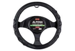 Κάλυμμα Τιμονιού Kaver Alpena  Φ38cm Μαύρο