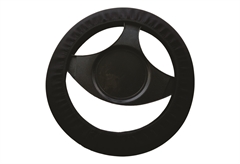 Κάλυμμα Τιμονιού Kaver Senso Reims Φ38cm Μαύρο