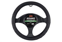 Κάλυμμα Τιμονιού Kaver Handy Misano Φ38cm Μαύρο/Μπλε