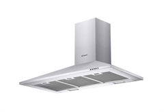Candy CCE 119/1X Απορροφητήρας Καμινάδα 90cm Inox