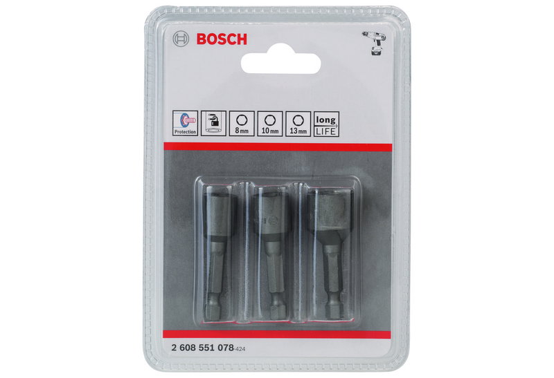Σετ Καρυδάκια Bosch 3 Τεμαχίων
