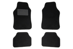 Σετ Δάπεδα Αυτοκινήτου Kaver Polo Full Set Μαύρο 4τμχ