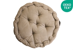 Μαξιλάρι Δαπέδου Φ40cm Μπεζ