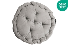 Μαξιλάρι Δαπέδου Φ40cm Ασημί