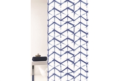 Κουρτίνα Μπάνιου Rainbow Shibori Μπλε 180x200cm